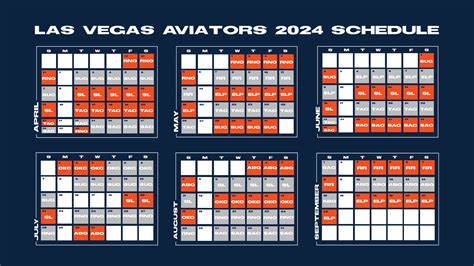 lv aviators schedule